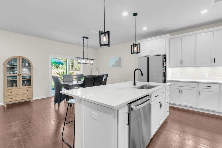 Furnished interior view inside a new home in , Moncks Corner (Image 36).