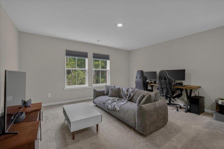 Furnished interior view inside a new home in Limehouse Village: Arbor Series, Summerville (Image 6).