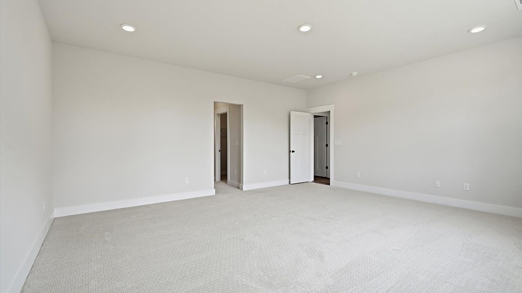 Furnished interior view inside a new home in Pelham Crossing Single Family Homes, Greer (Image 14).