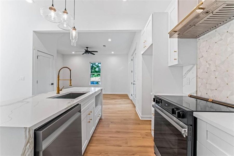 Furnished interior view inside a new home in , East Point (Image 17). Furnished interior view inside a new home in , East Point (Image 17).