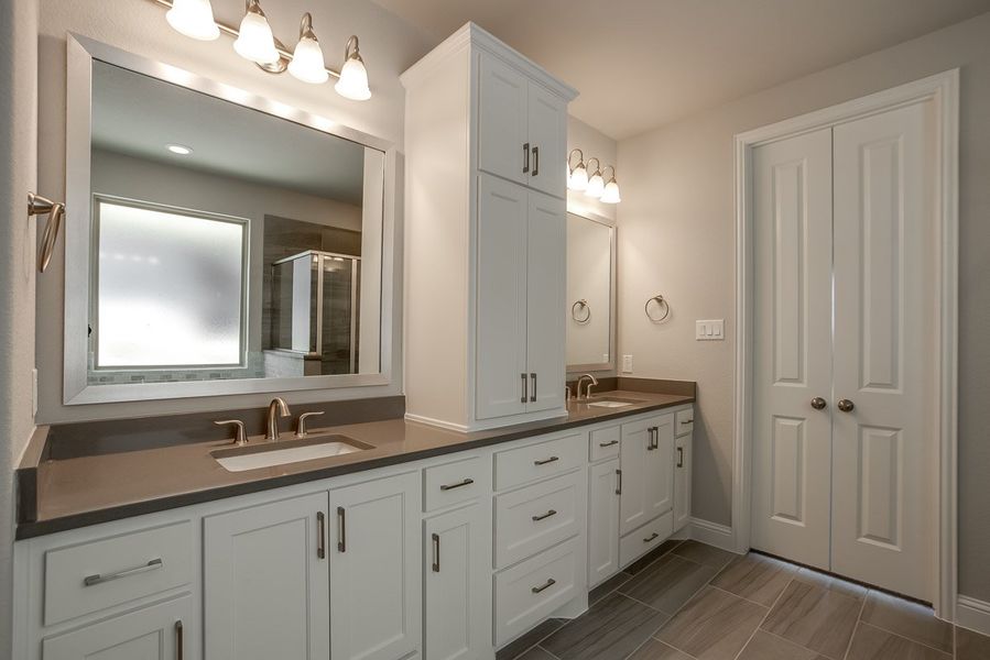 Furnished interior in a model home at The Grove Frisco - 55s in Frisco (Image 16). Furnished interior in a model home at The Grove Frisco - 55s in Frisco (Image 16).