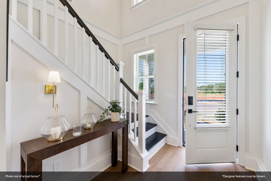 Furnished interior view inside a new home in Renaissance at White Oak, Garner (Image 4). Furnished interior view inside a new home in Renaissance at White Oak, Garner (Image 4).