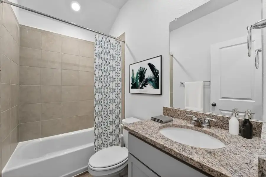 Furnished interior view inside a new home in Stonewall Ranch, Liberty Hill (Image 12).