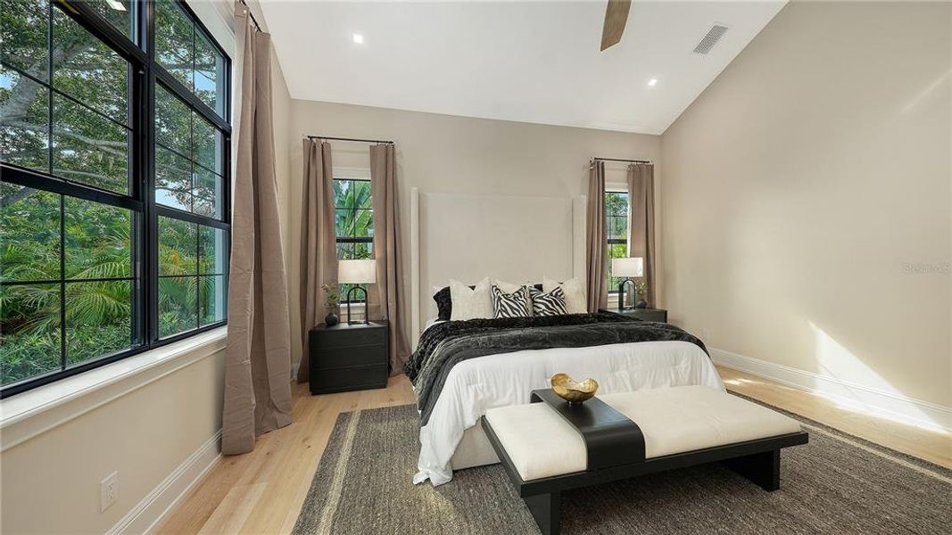 Furnished interior view inside a new home in , Sarasota (Image 36).