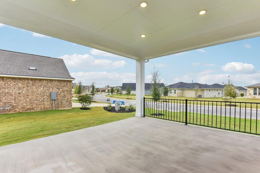 View of patio / terrace with a residential view View of patio / terrace with a residential view