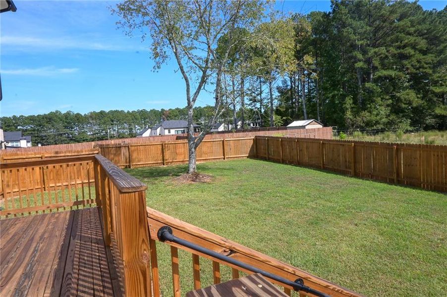 Exterior details and patio area of a home in , Loganville (Image 36).