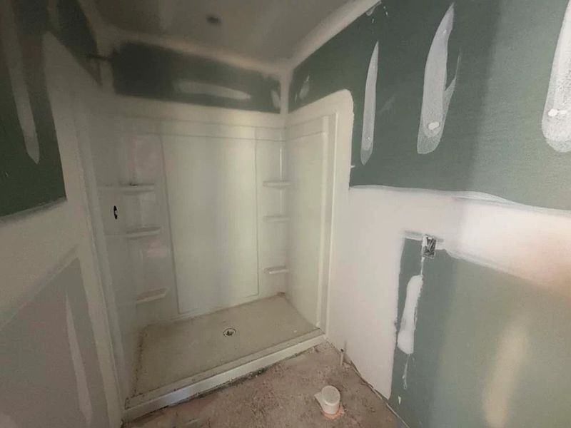 Primary Bathroom Construction Progress