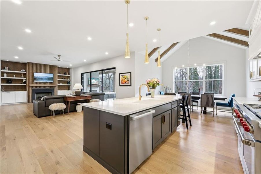 Furnished interior view inside a new home in , Roswell (Image 8). Furnished interior view inside a new home in , Roswell (Image 8).