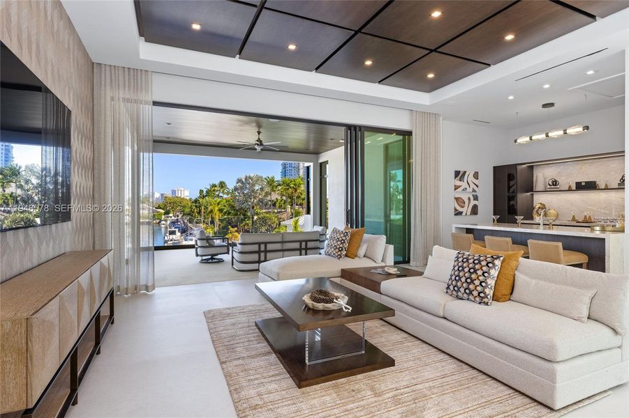 Furnished interior view inside a new home in , Fort Lauderdale (Image 14).