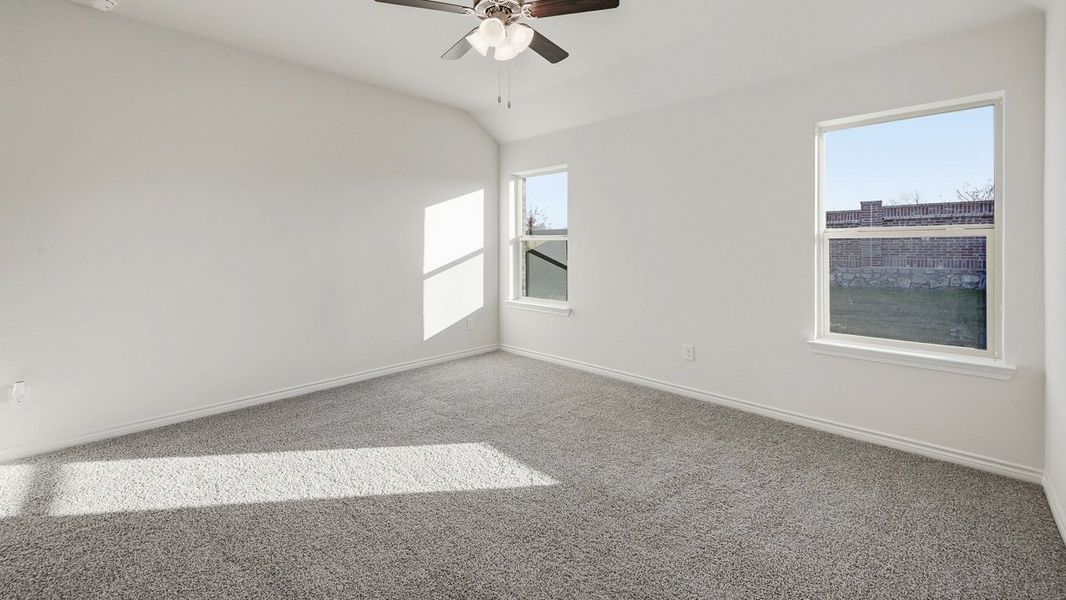 Representative unfurnished interior of a home built from the Brookshire by D.R. Horton in Windchime, Celina (Image 12).