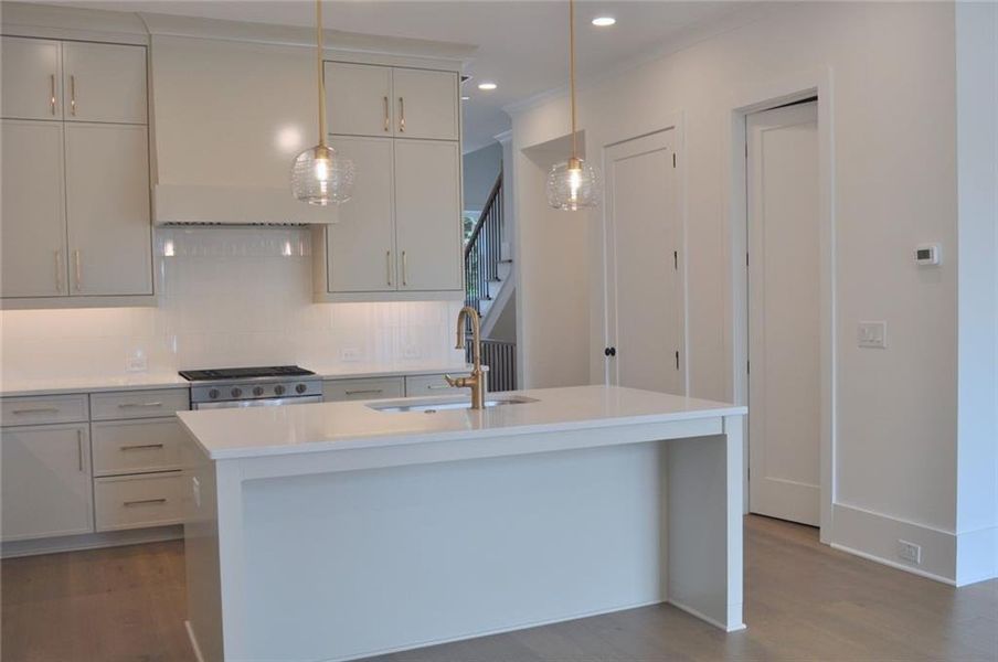 Furnished interior view inside a new home in , Marietta (Image 6).