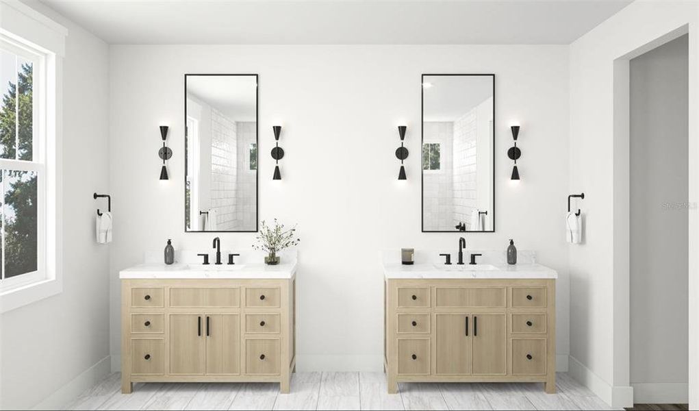 Furnished interior view inside a new home in , Tampa (Image 3). Furnished interior view inside a new home in , Tampa (Image 3).