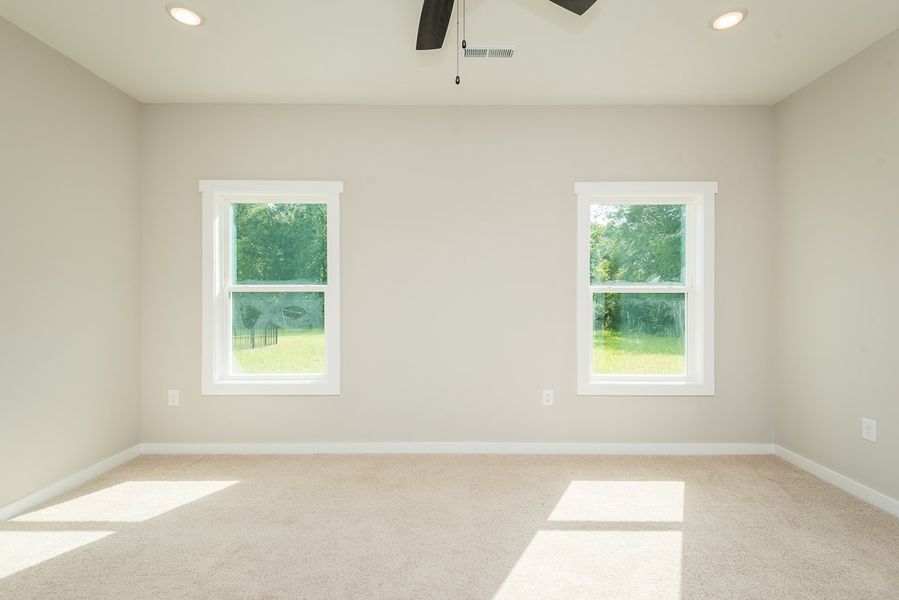Representative unfurnished interior of a home built from the Landon by Foundation Home Builders LLC in Pallini Place, Ossipee (Image 16).