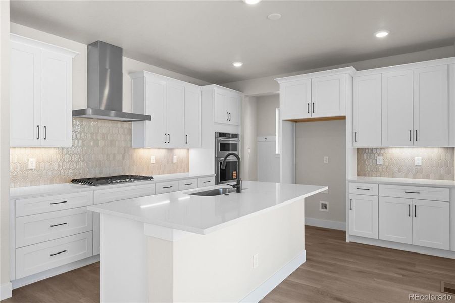 Furnished interior view inside a new home in , Littleton (Image 13).