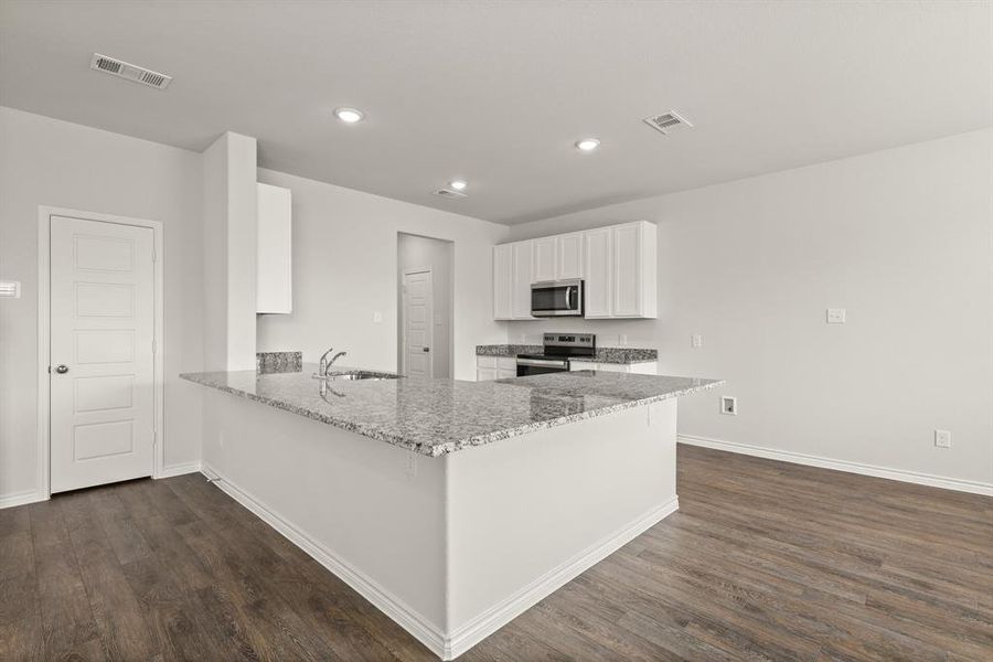 Furnished interior view inside a new home in Christian Meadows, Ennis (Image 7). Furnished interior view inside a new home in Christian Meadows, Ennis (Image 7).