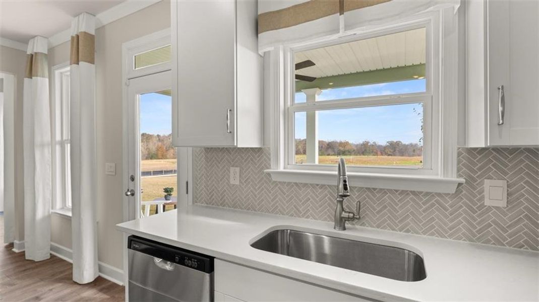 Furnished interior view inside a new home in Evergreen Crossing, Locust Grove (Image 29). Furnished interior view inside a new home in Evergreen Crossing, Locust Grove (Image 29).