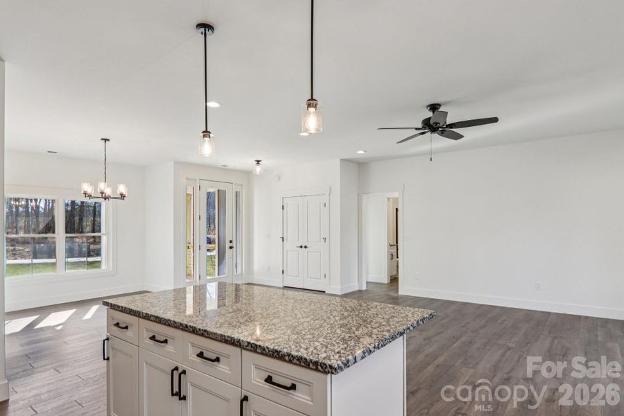 Furnished interior view inside a new home in , Hendersonville (Image 6).