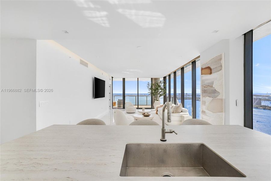 Furnished interior view inside a new home in , Miami (Image 35). Furnished interior view inside a new home in , Miami (Image 35).