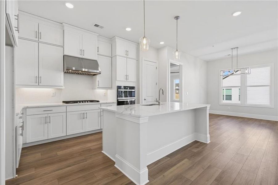 Furnished interior view inside a new home in The Reserve at Bells Ferry, Kennesaw (Image 11).