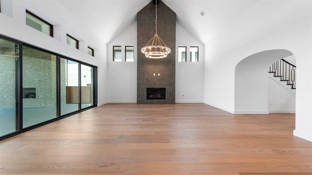 Spacious, unfurnished interior of a new home in Fields 60', Frisco (Image 15). Spacious, unfurnished interior of a new home in Fields 60', Frisco (Image 15).