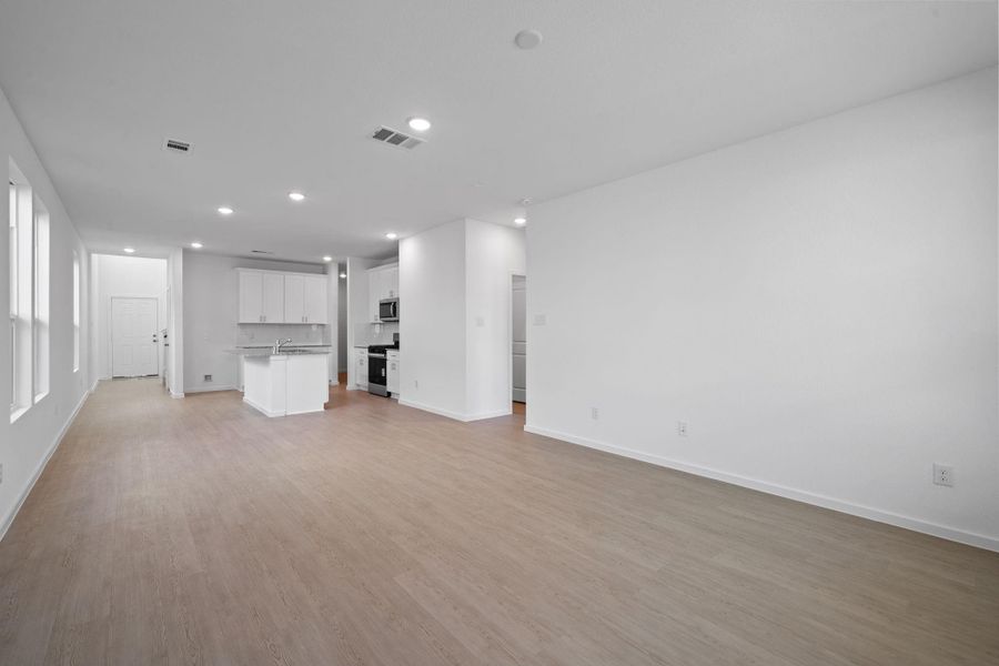 Spacious, unfurnished interior of a new home in Peppervine, Porter (Image 24). Spacious, unfurnished interior of a new home in Peppervine, Porter (Image 24).