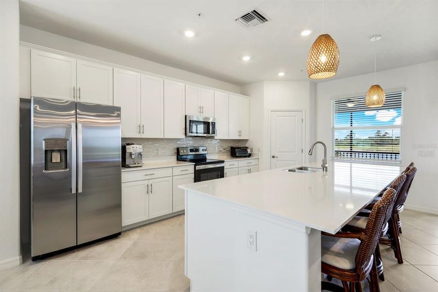 Furnished interior view inside a new home in , Punta Gorda (Image 12).