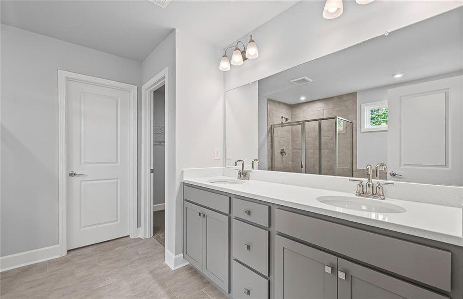 Furnished interior view inside a new home in Anderson Point Estates, McDonough (Image 10).