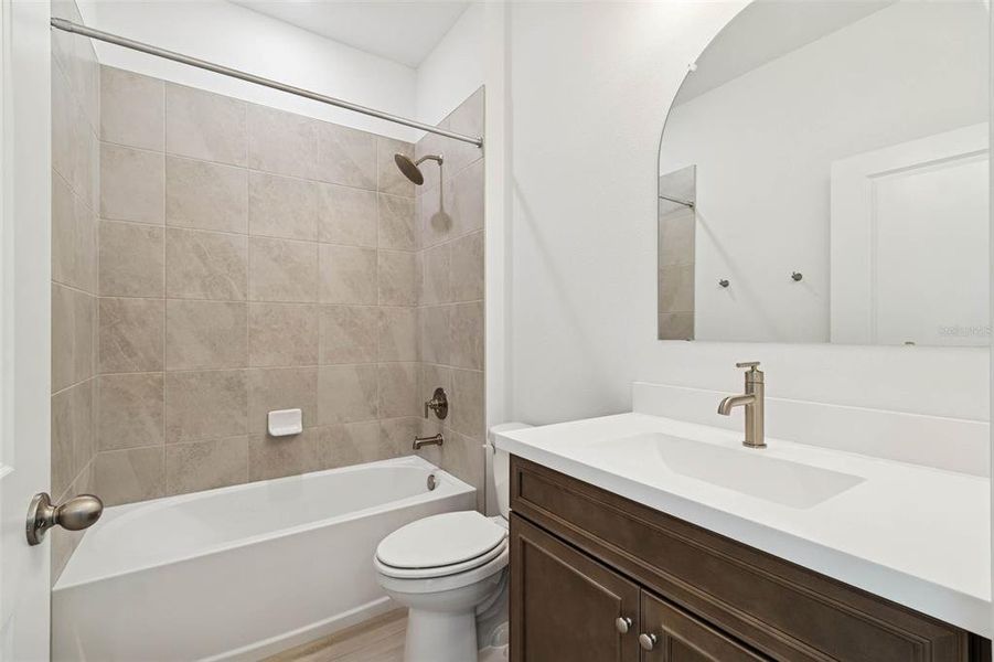 Furnished interior view inside a new home in Cascades at Southern Hills, Brooksville (Image 31).