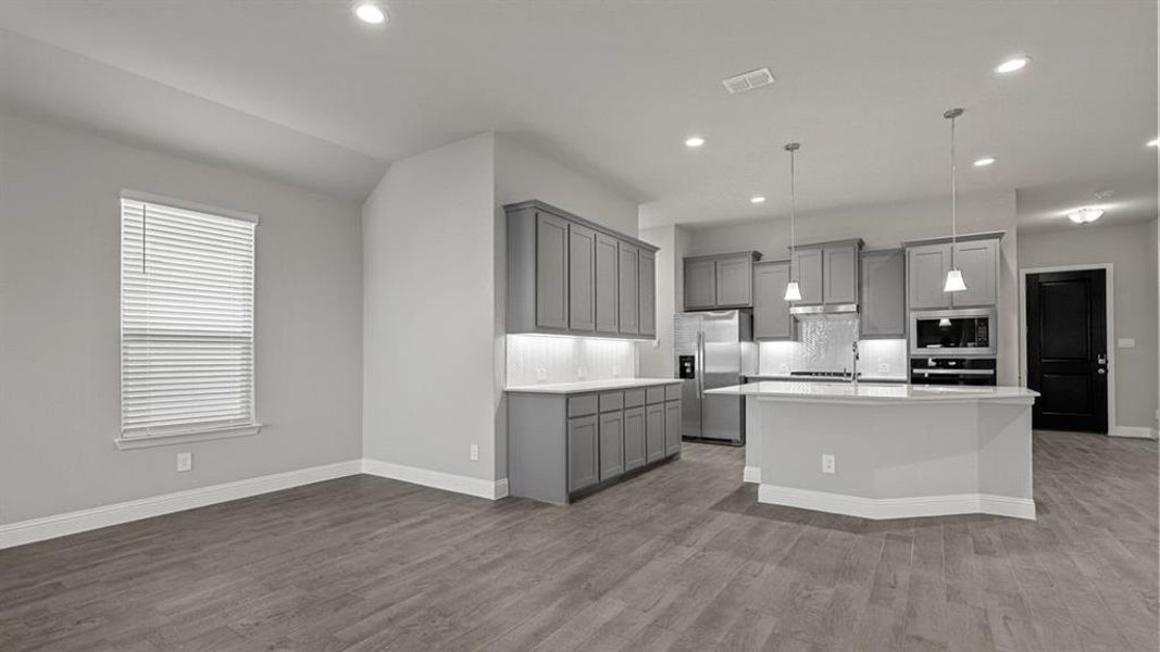 Furnished interior view inside a new home in Treeline, Justin (Image 11).