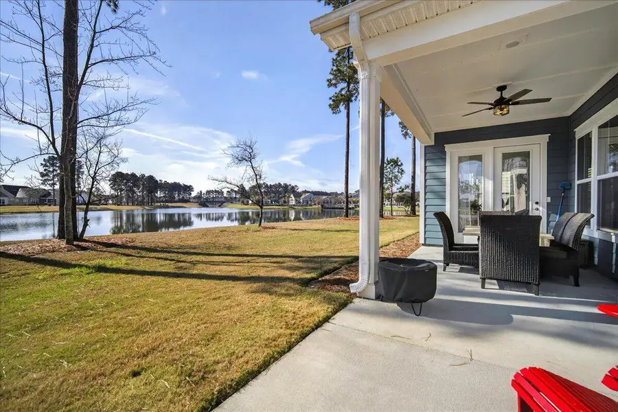 Exterior details and patio area of a home in , Summerville (Image 3).