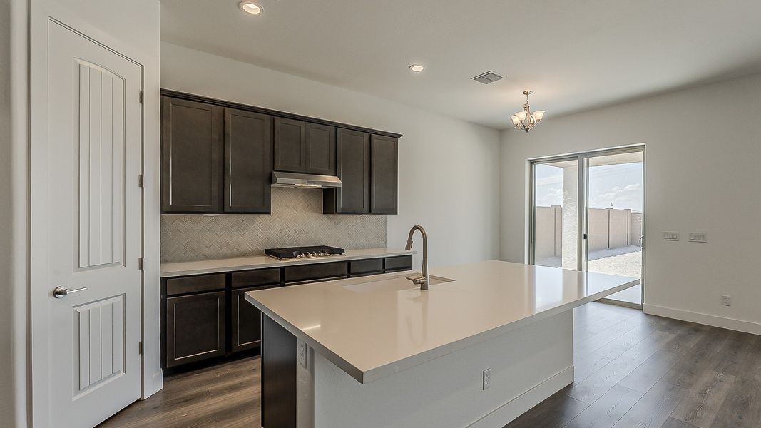 Furnished interior view inside a new home in Hacienda at Estrella, Goodyear (Image 7).