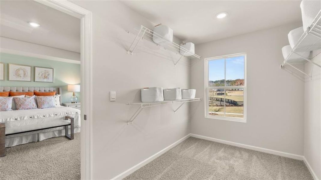 Furnished interior view inside a new home in Brookland Commons, Monroe (Image 28).