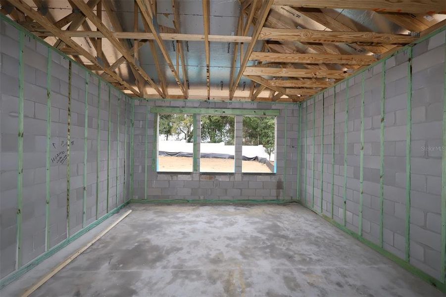 In-progress construction of a new home in Wolf Lake Ranch, Apopka, FL (Image 3).