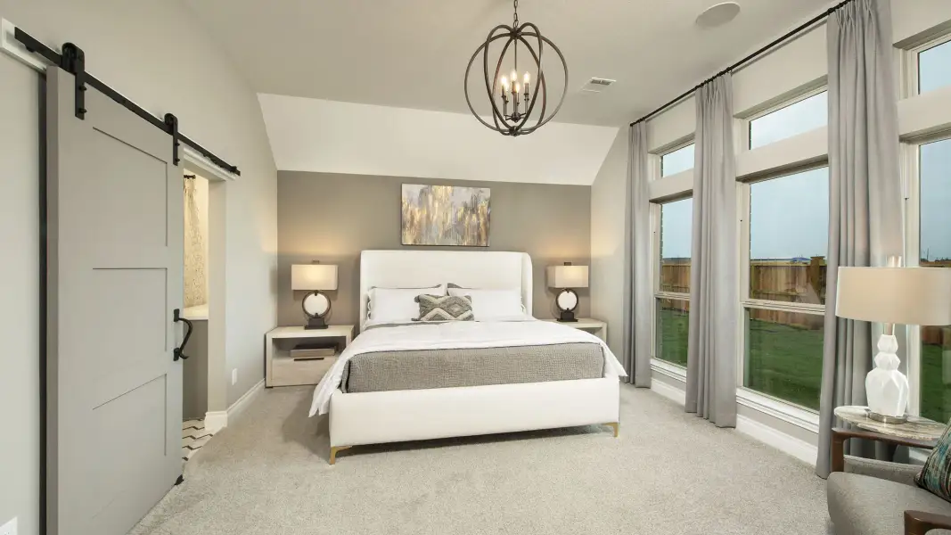 Furnished interior view inside a new home in Silo Mills, Cleburne (Image 46). Furnished interior view inside a new home in Silo Mills, Cleburne (Image 46).
