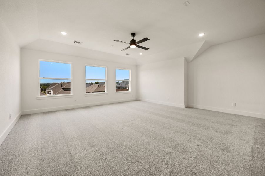 Spacious, unfurnished interior of a new home in Parks of Aledo, Aledo (Image 38).