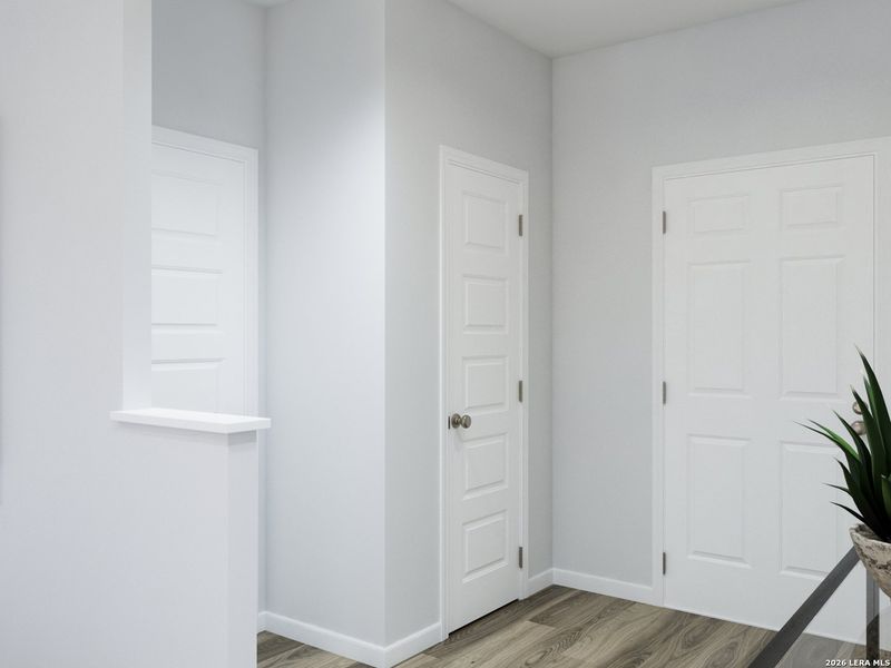 Spacious, unfurnished interior of a new home in Timber Creek, San Antonio (Image 24). Spacious, unfurnished interior of a new home in Timber Creek, San Antonio (Image 24).