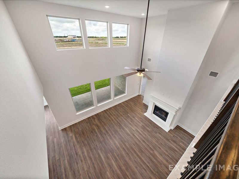 Representative unfurnished interior of a home built from the The Victoria A by Davidson Homes LLC in Lago Mar, Texas City (Image 34).
