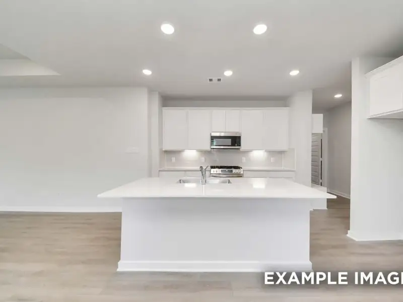 Furnished interior view inside a new home in Liberty Estates, Cleveland (Image 2).