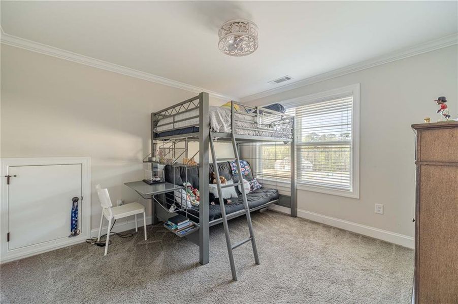 Furnished interior view inside a new home in , Statham (Image 29).