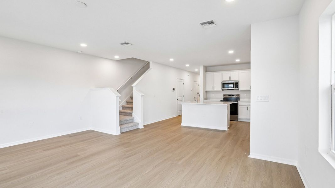 Furnished interior view inside a new home in Twin Oaks, Zephyrhills (Image 12).