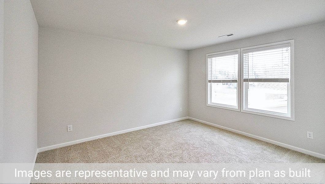 Spacious, unfurnished interior of a new home in The Manors at Winston Pointe, Clayton (Image 24).