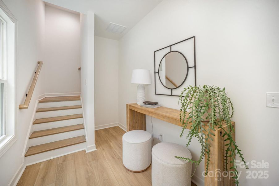 Furnished interior view inside a new home in , Charlotte (Image 14).