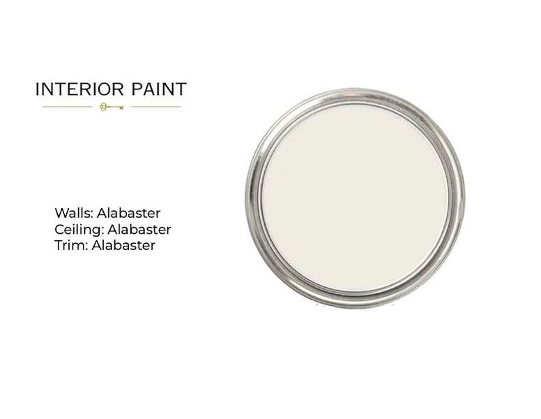 Included Paint - Sherwin Williams Alabaster on Ceiling, Walls and Trim. Ability to Upgrade to different color throughout