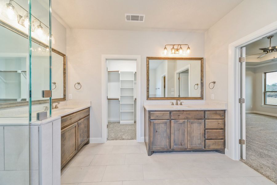 Representative furnished interior of a home built from the The Hudson by Doug Parr Custom Homes in Monarch Manor, Poolville (Image 12).