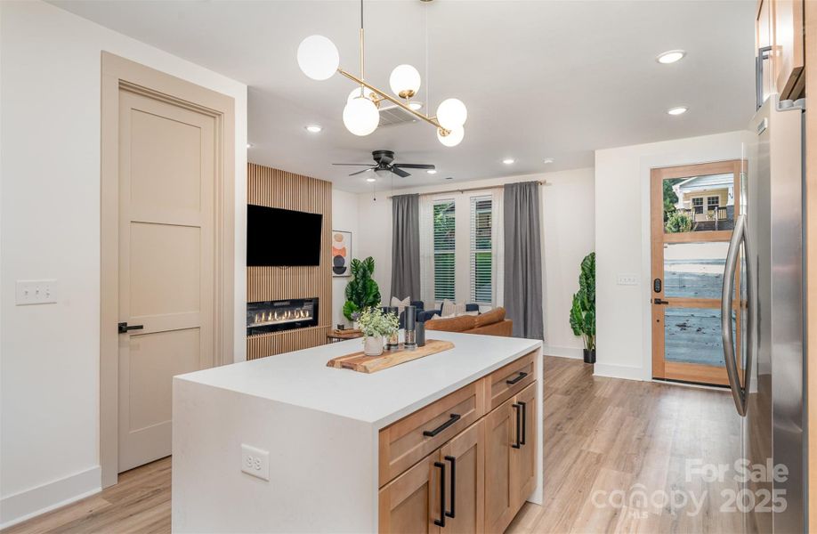 Furnished interior view inside a new home in , Charlotte (Image 14).