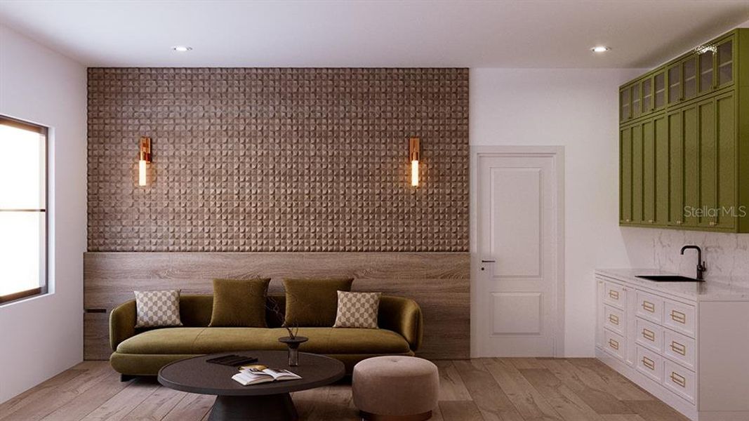 Furnished interior view inside a new home in , Ocala (Image 15).