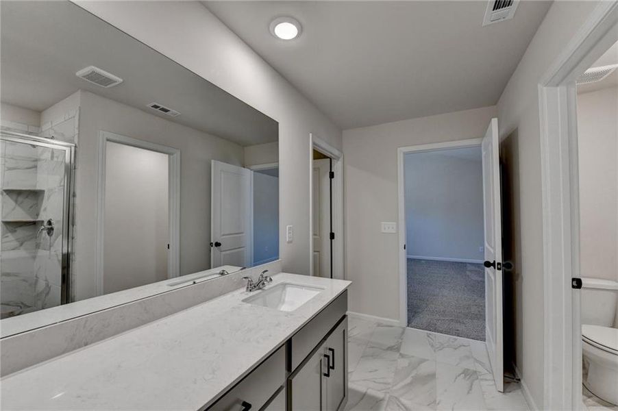 Furnished interior view inside a new home in , Auburn (Image 35).