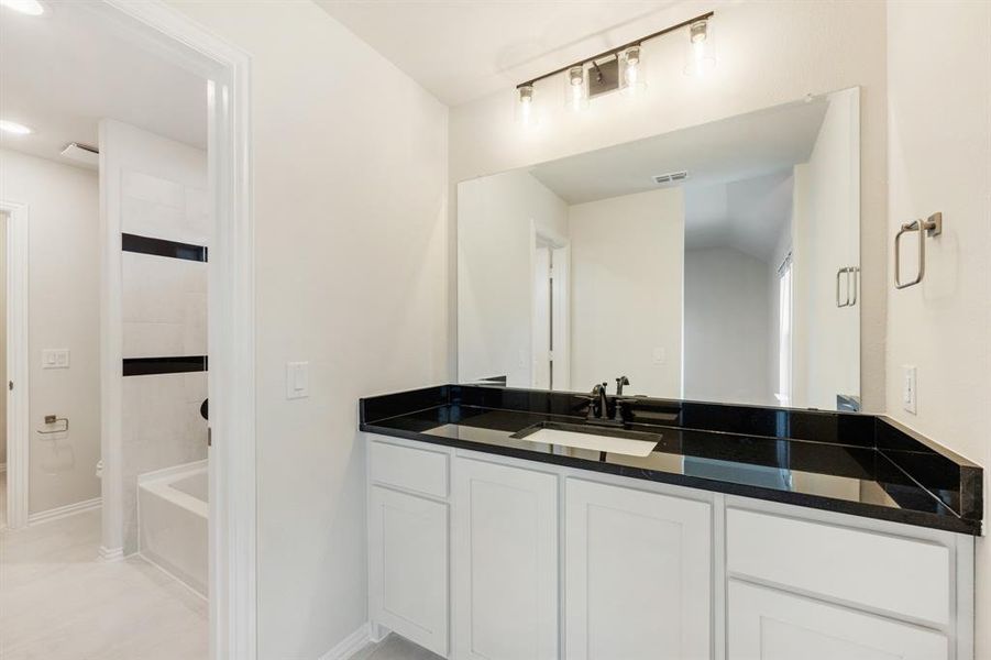 Furnished interior view inside a new home in Star Ranch, Godley (Image 8).