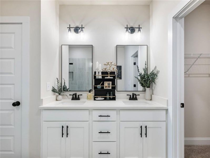 Furnished interior view inside a new home in Apalachee Overlook, Winder (Image 38).