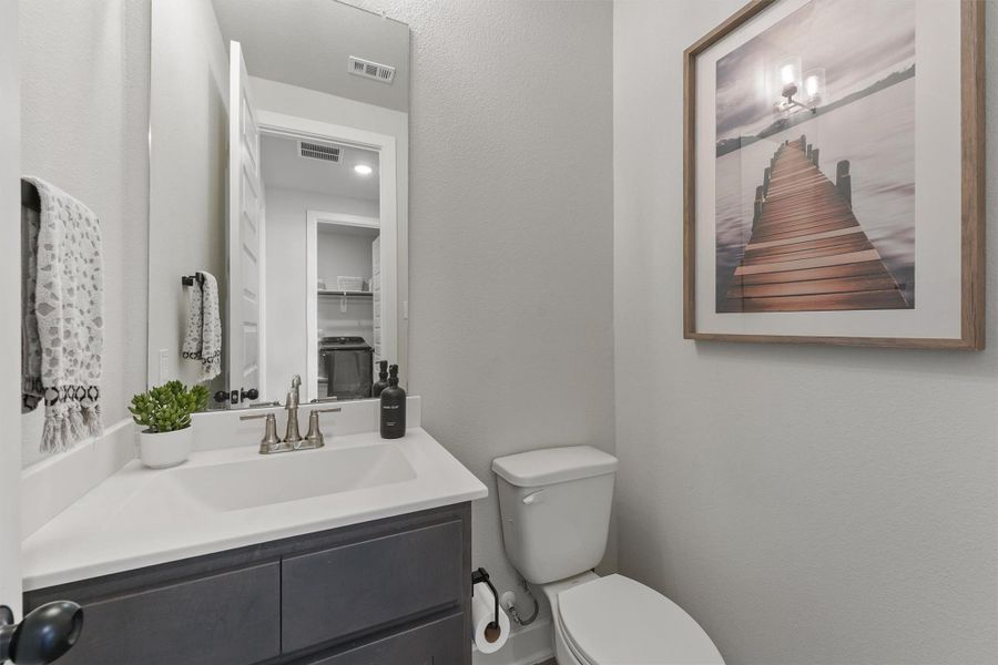 Powder Room on 1st floor Powder Room on 1st floor